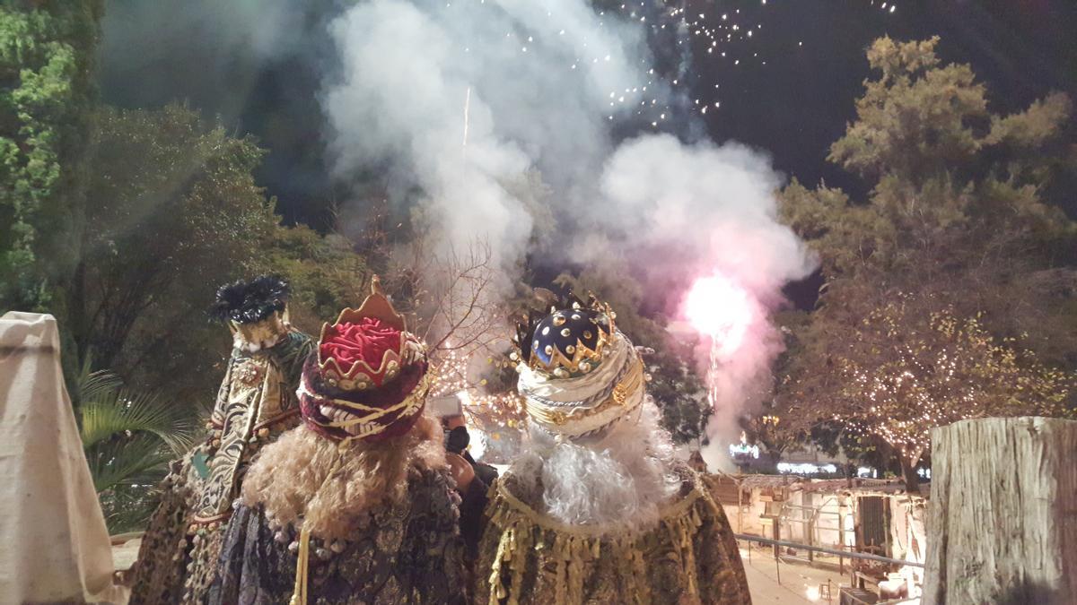 Cabalgata de Reyes Magos en Xàtiva.