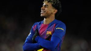 Lamine fue un espectaculo en el Spotify Camp Nou