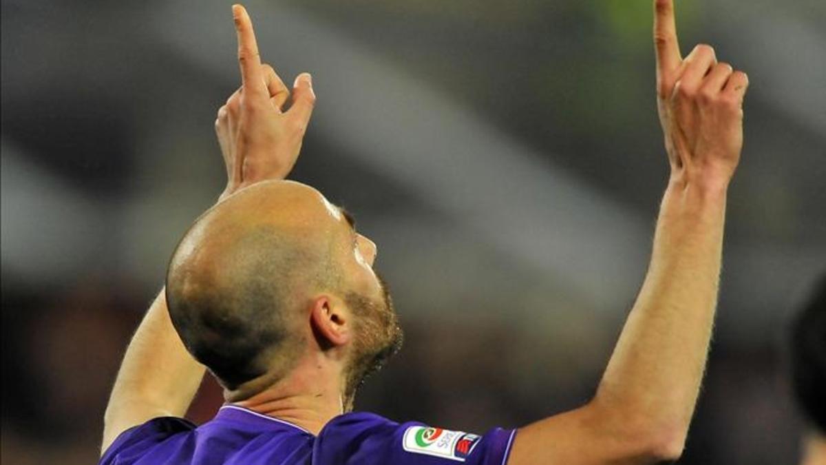 Borja Valero triunfa por todo lo alto en la Fiorentina