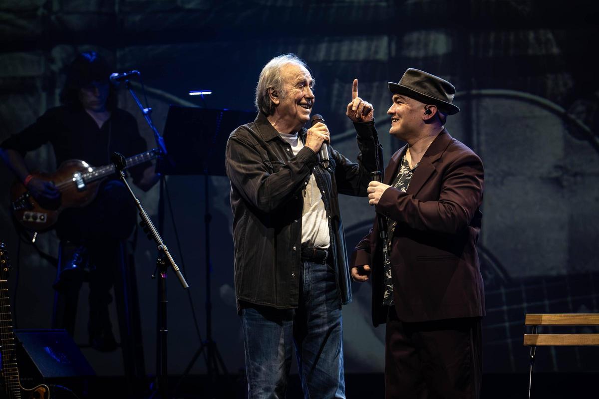Jofre Bardagí rinde homenaje a Serrat y a su padre, el 'mestre' Bardagí