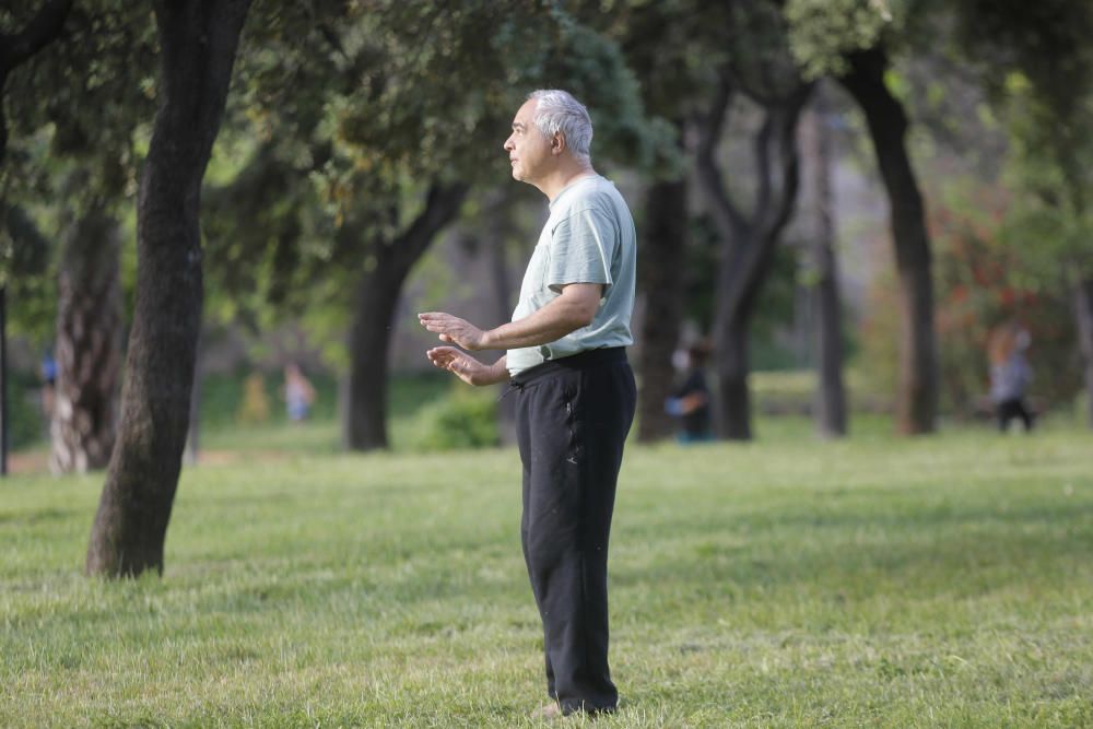 El cauce del río se llena de deportistas