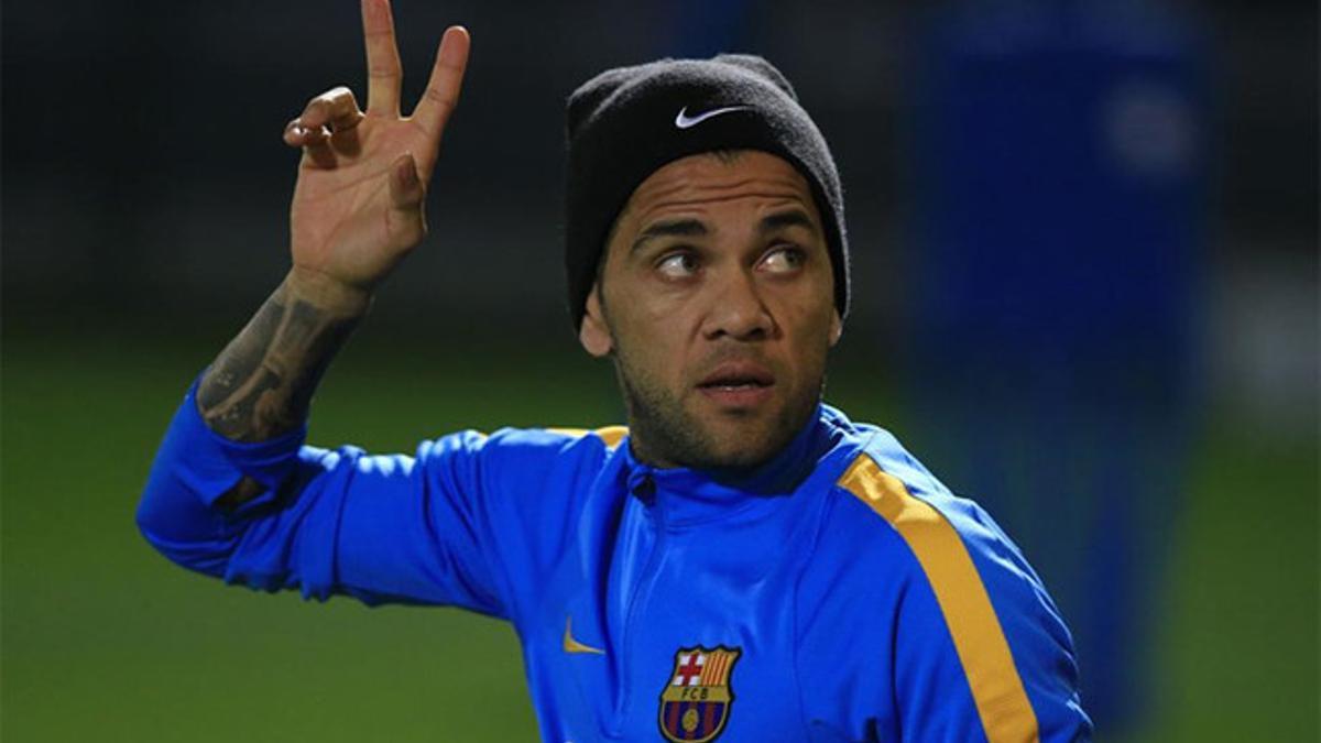 Alves, muy activo en Instagram en las últimas horas