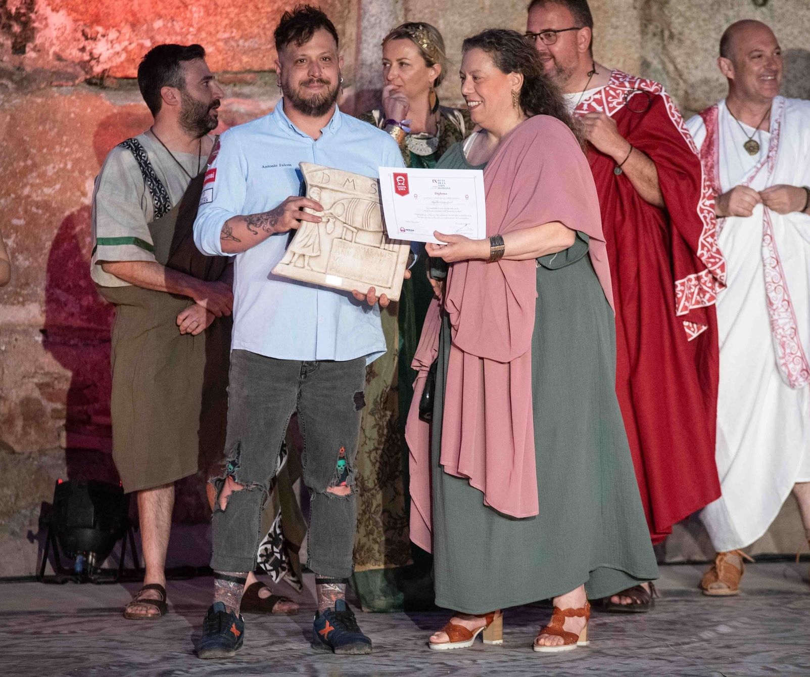 Entrega de los premios Marco Agripa y ruta de la tapa romana