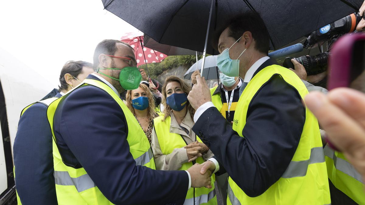 Día histórico para Asturias: Adif inicia las pruebas en los túneles de la variante de Pajares