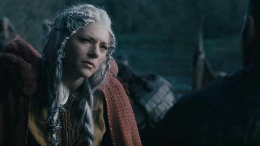 Lagertha en &#039;Vikings&#039;.