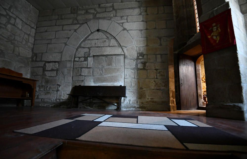 El convento de Santa Clara muestra sus tesoros a los pontevedreses