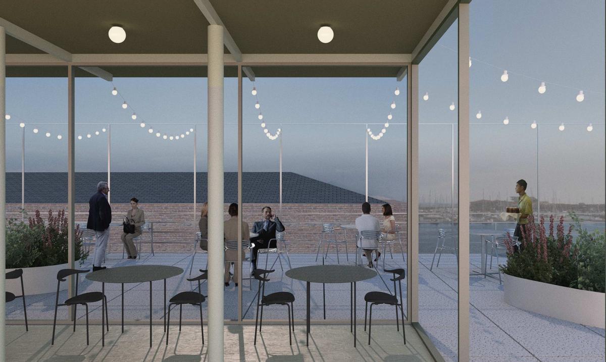Posible aspecto del restaurante