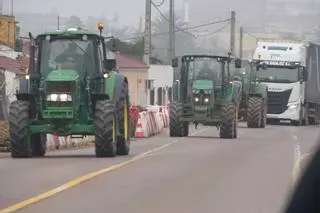 Fotogalería | Los tractores ya ocupan las carreteras extremeñas