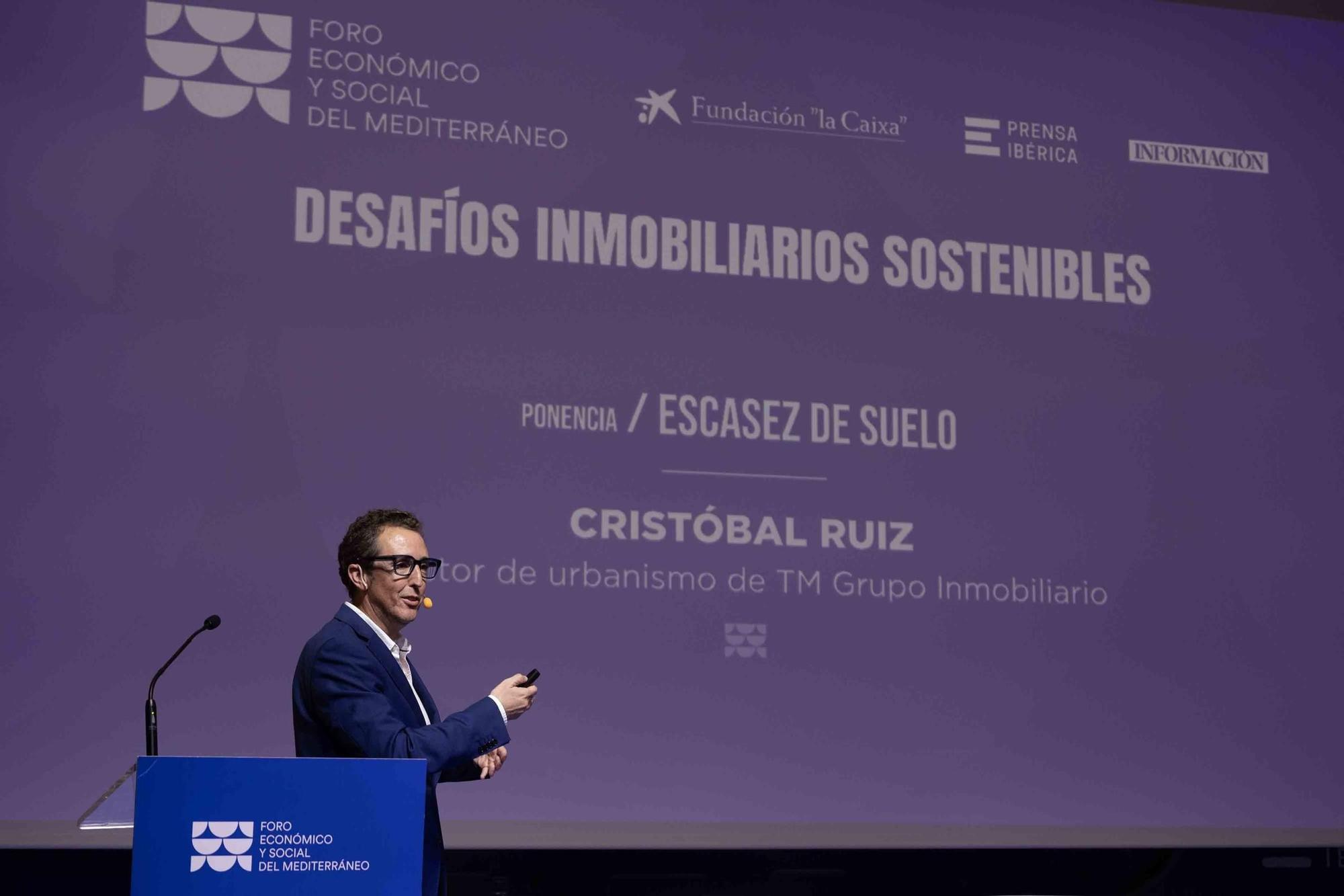 Foro Mediterráneo en el Club INFORMACIÓN. Desafíos Inmobiliarios Sostenibles.