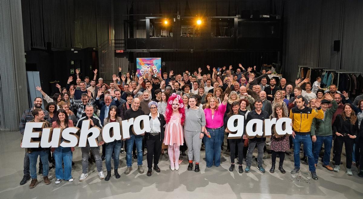 Presentación en Bilbao de la 24 edición de Korrika.