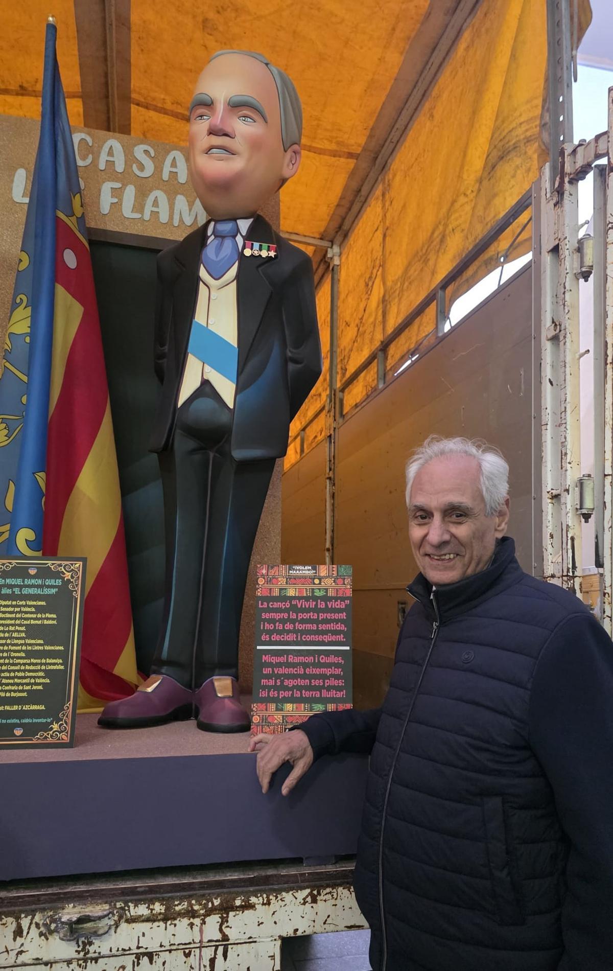 Miguel Ramón Quiles aparece representado por su propia comisión, Azcarraga.