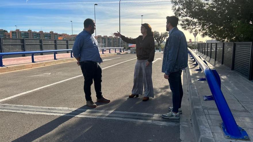 Puente entre Mas del Rosari y la Universidad