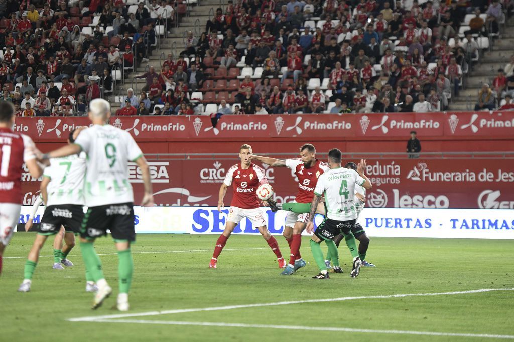 Las mejores imágenes del partido entre el Real Murcia y el Antequera