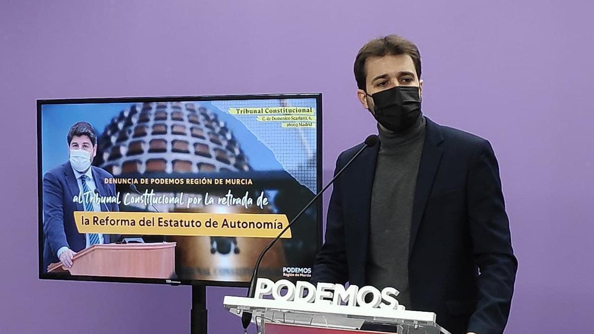 Javier Sánchez Serna advierte que la maniobra para paralizar la tramitación del Estatuto "fue ilegal"