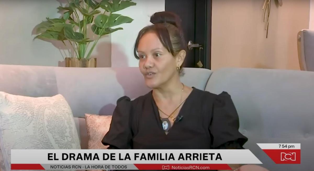 La hermana de Edwin Arrieta, Darling Arrieta La hermana de Edwin Arrieta, Darling Arrieta