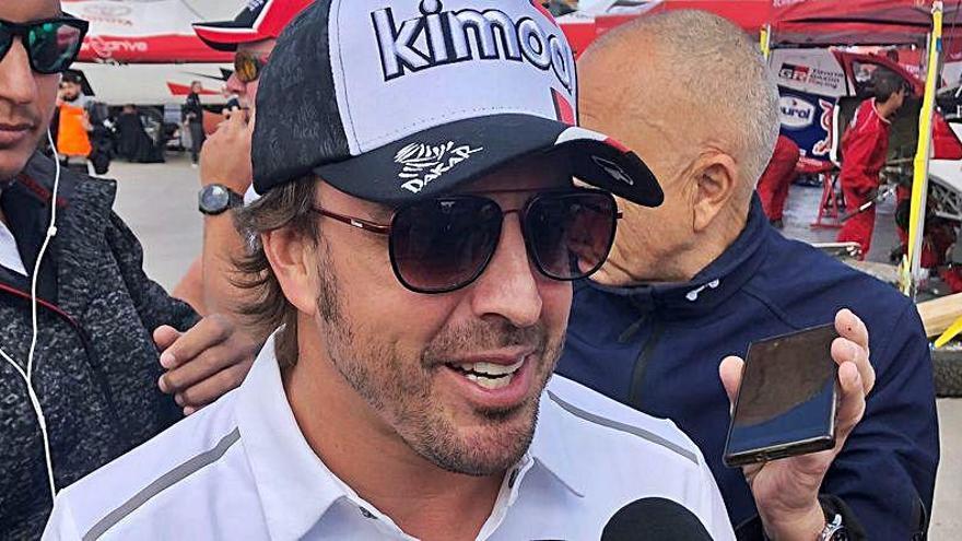 Fernando Alonso zanja la polémica con Del Bosque