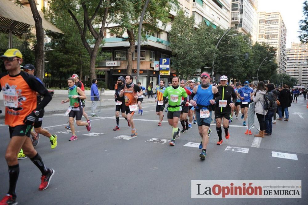 Murcia Maratón. Salida