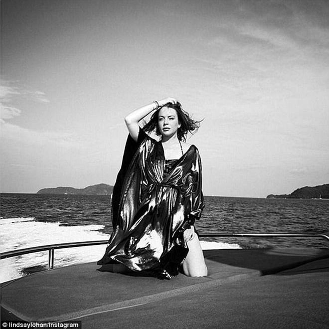 Lindsay Lohan en Grecia