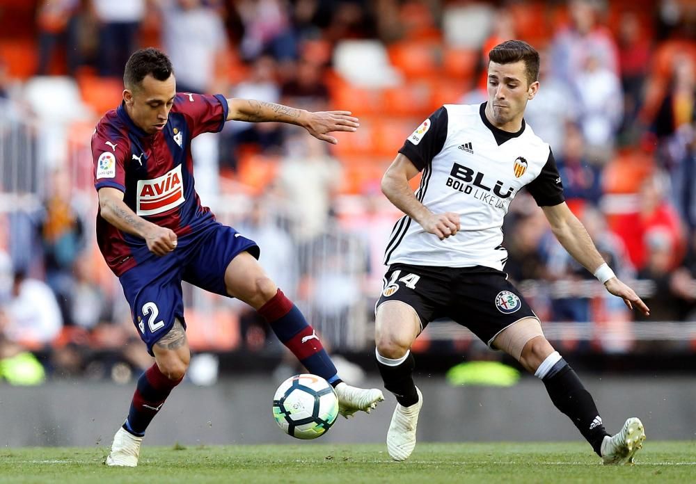 Valencia - Eibar, en imágenes