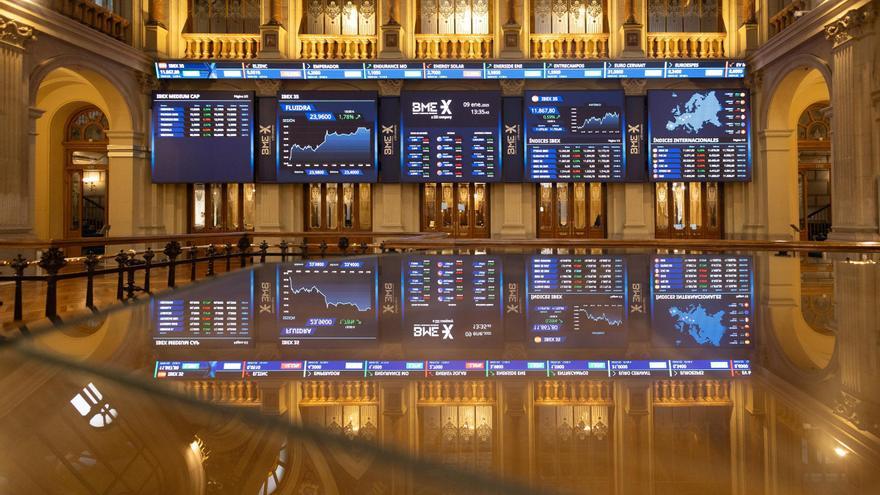 El Ibex repunta un 1,4% tras la tregua en Oriente Próximo y pendiente de la opa BBVA-Sabadell