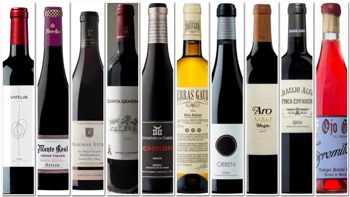 10 bons vins que mereixen un brindis, i dos i tres...