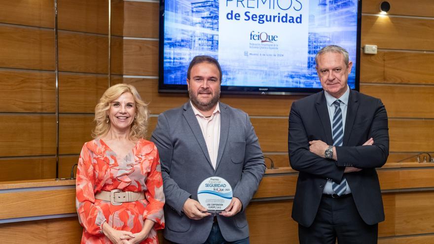UBE recibe un premio por cumplir en 2023 el objetivo de cero accidentes