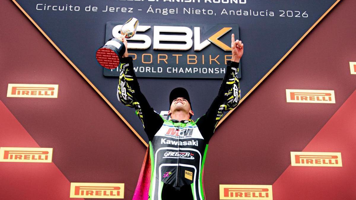 Xavier Artigas, primer campeón mundial de la historia de Sportbike