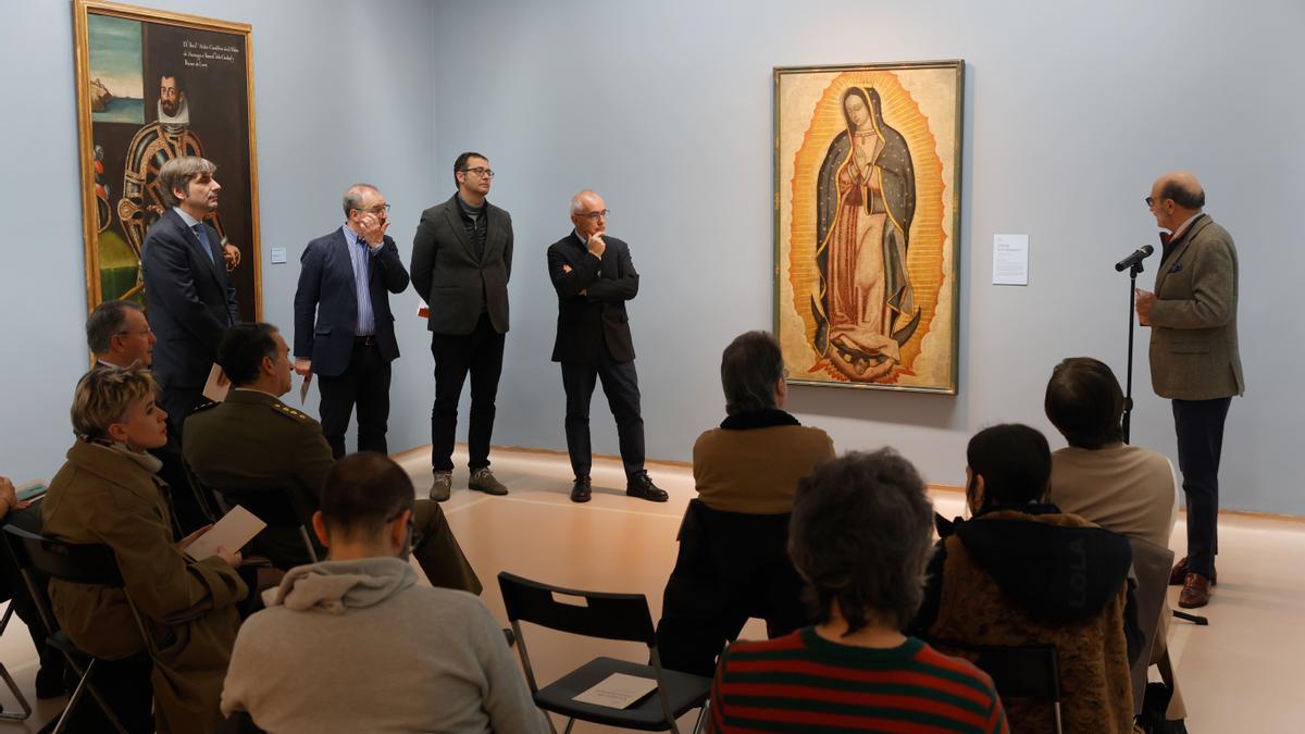 Presentación de la obra invitada del Museo de Bellas Artes de Asturias. La Virgen de Guadalupe