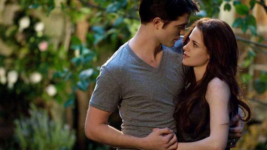 Fotograma de una de las películas de 'Crepúsculo'.
