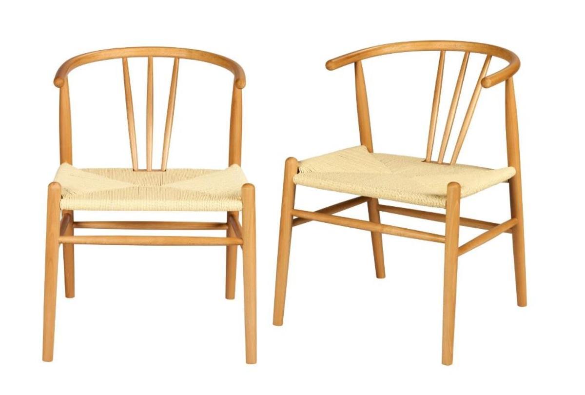 Mañana se esperan colas kilométricas en Lidl para conseguir el pack de sillas de comedor de madera más baratas del mercado:  con cómodos reposabrazos y diseño moderno