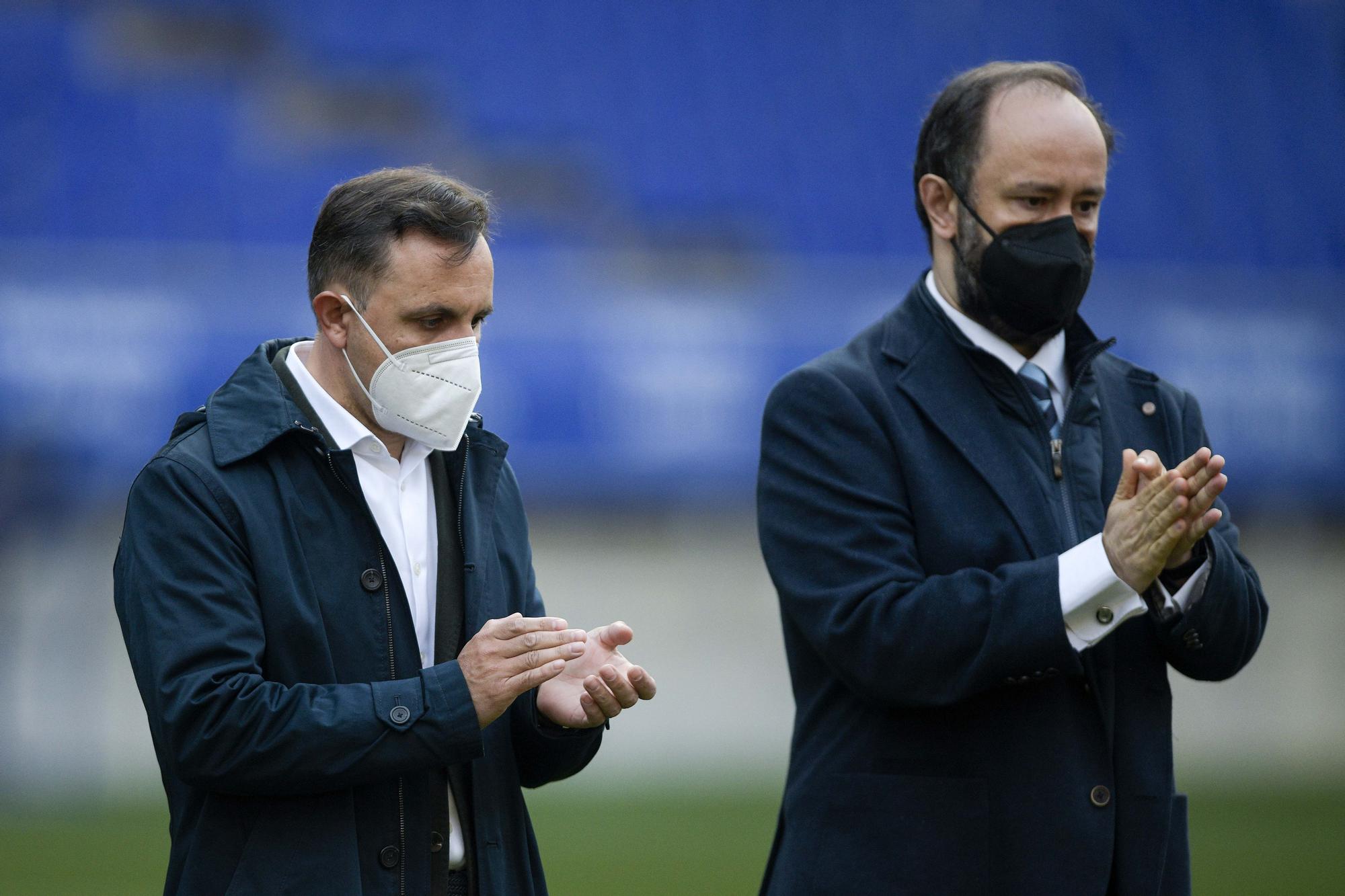 Las imágenes el homenaje a Arnau en el Tartiere