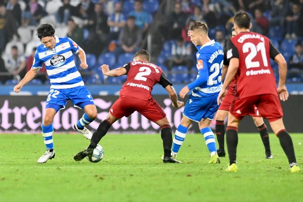 El Dépor no pasa del empate ante el Mirandés