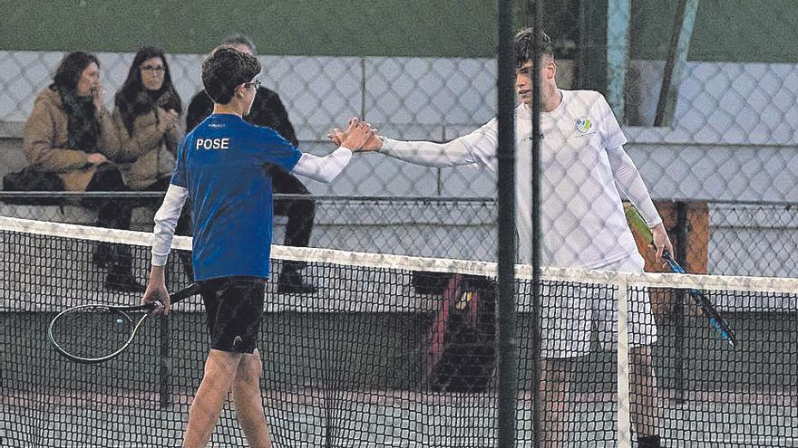 Los zamoranos Claudia Alonso y Hugo González aseguran la final en el Trofeo de Reyes de tenis