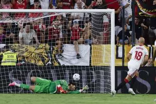 Jon Guridi se rinde a la afición del Sevilla tras su debut ante el Rayo: "Tener esta afición a tu favor es increíble"
