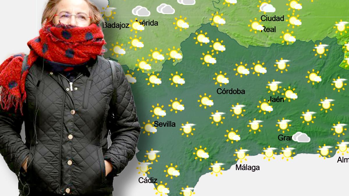El frío acompañará a Andalucía estos días con cielos despejados.
