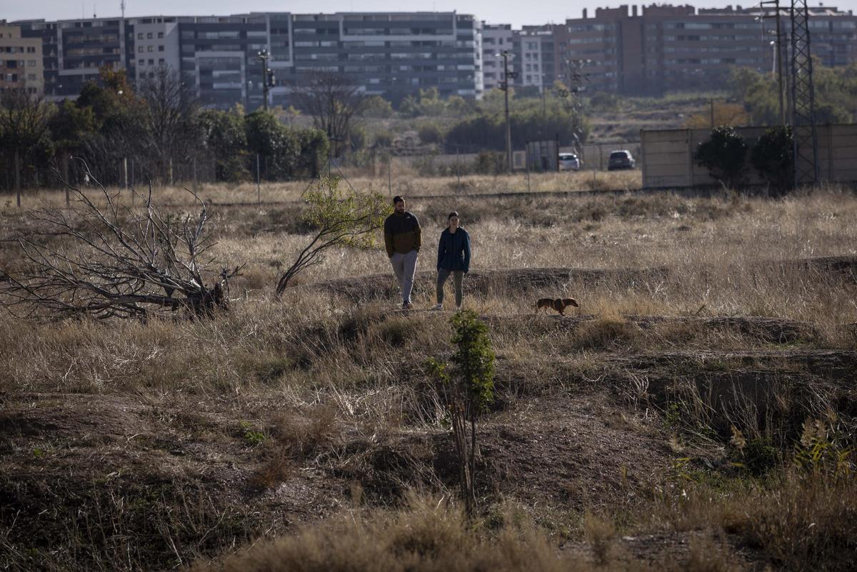 Terrenos en Zaragoza en los que se prevé la construcción de nuevas viviendas.