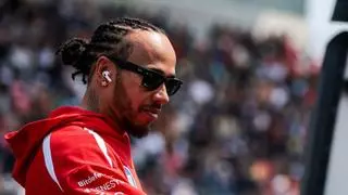 Hamilton respira tras su primer podio con Ferrari: "Me pareció como si fuera la primera vez"