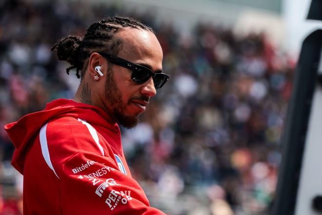 Hamilton respira tras su primer podio con Ferrari: "Me pareció como si fuera la primera vez"