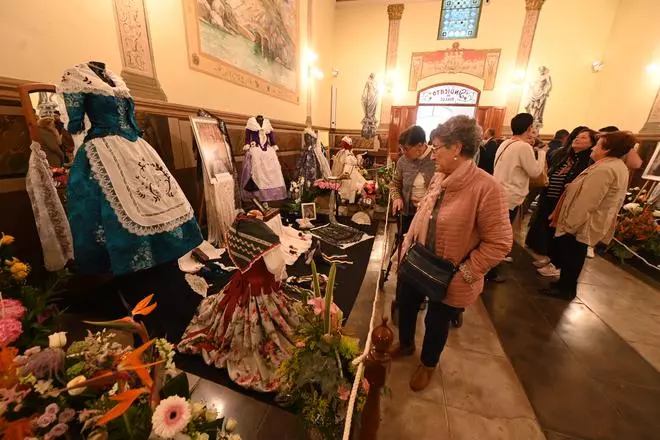 Les imatges de l'obertura del tradicional manifest de la reina i les dames de les festes de Vila-real