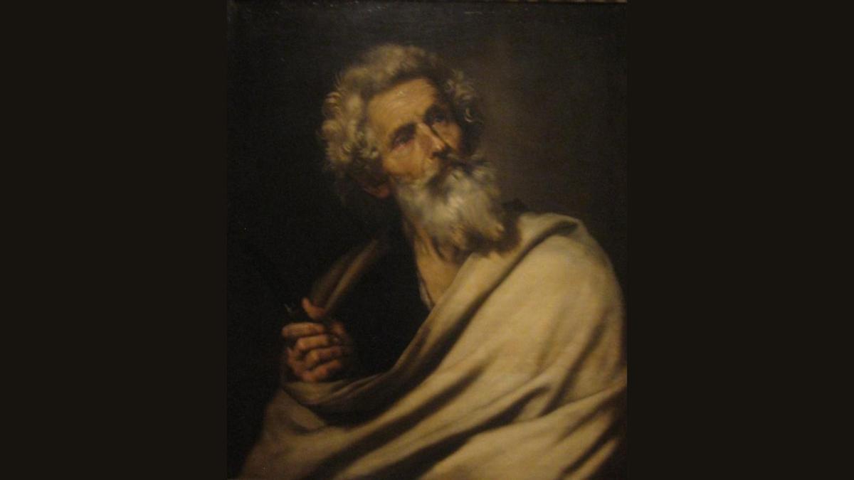 Lienzo de José de Ribera sobre San Bartolomé.