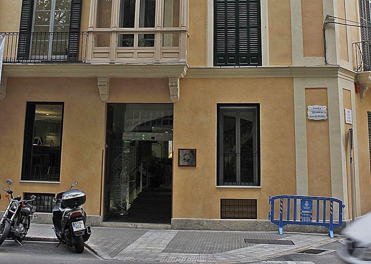 Sede del Colegio de Abogados de Baleares, en Palma.