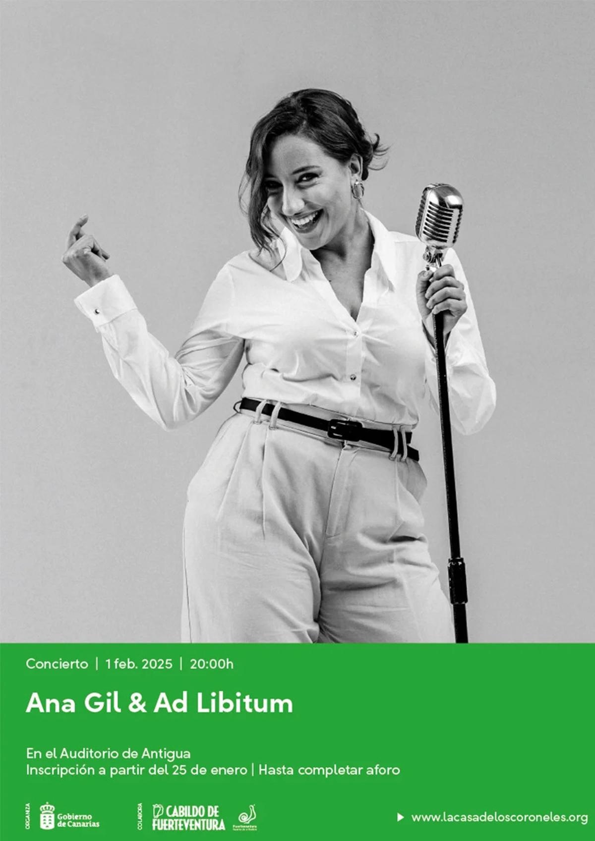 Ana Gil y Ad Libitum llegan a Fuerteventura