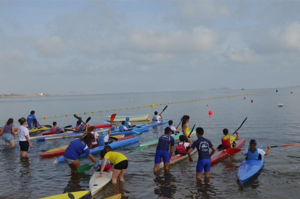 Liga Autonómica de Piragüismo en Playa Paraíso