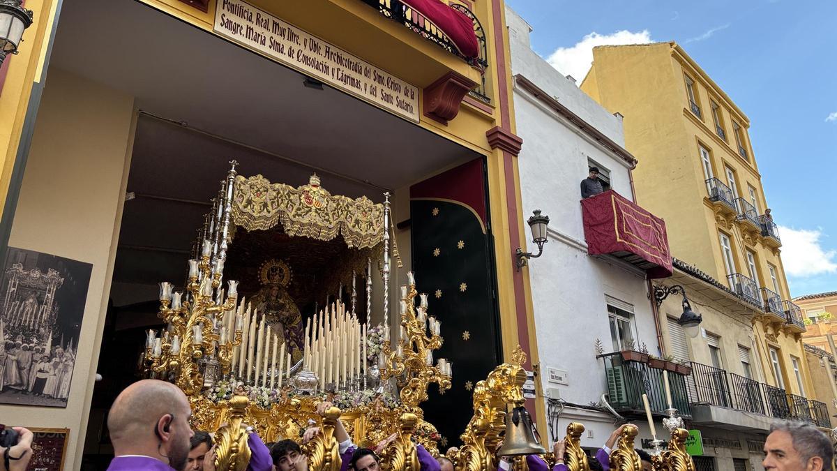 Salida de la Virgen de Consolación y Lágrimas