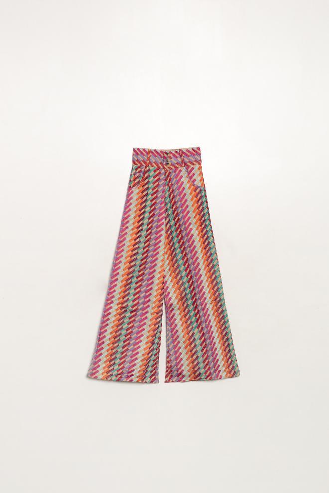 Pantalones bordados de colores de Michonet