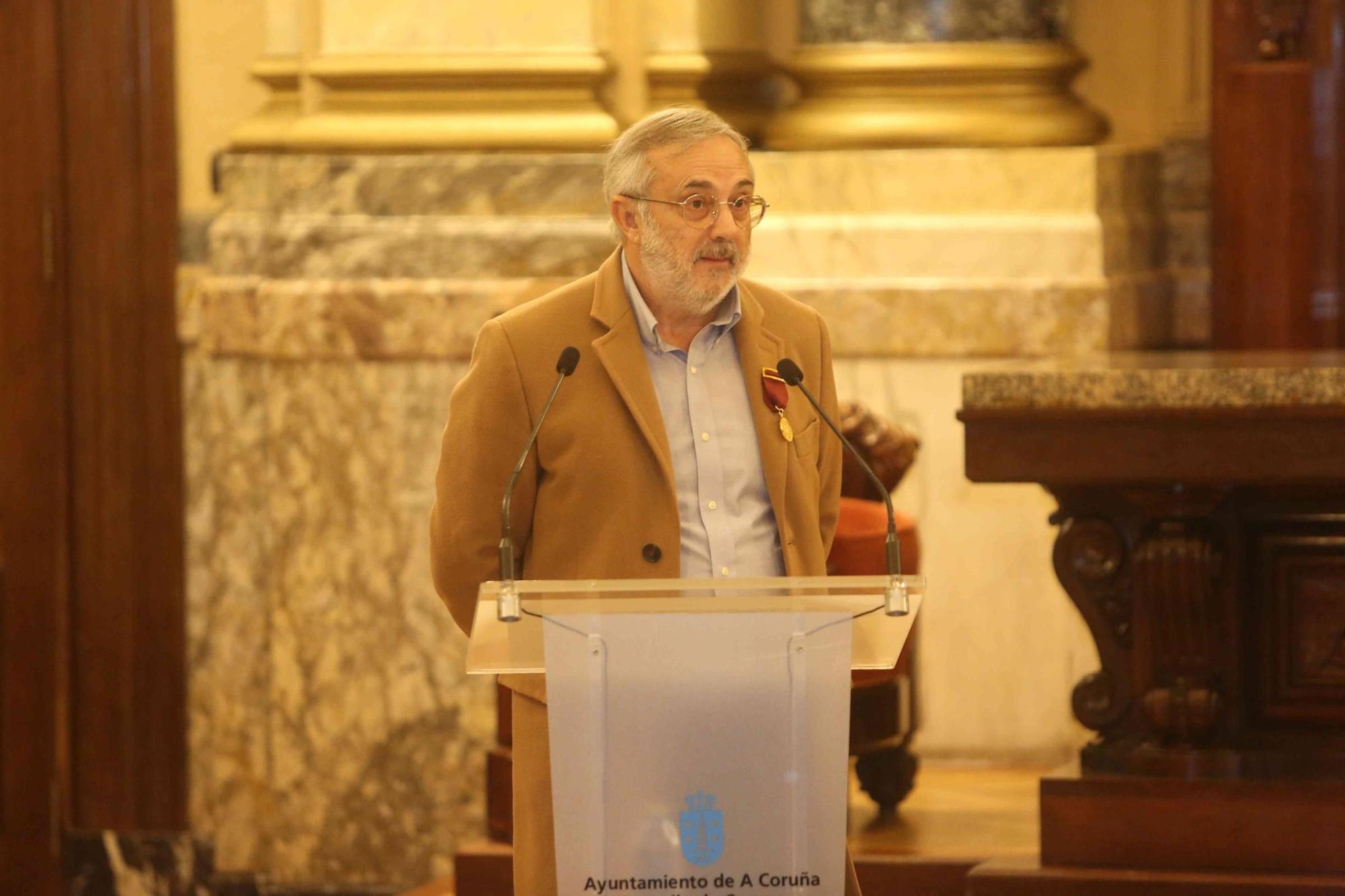 A Coruña entrega las medallas de oro por la batalla de Elviña