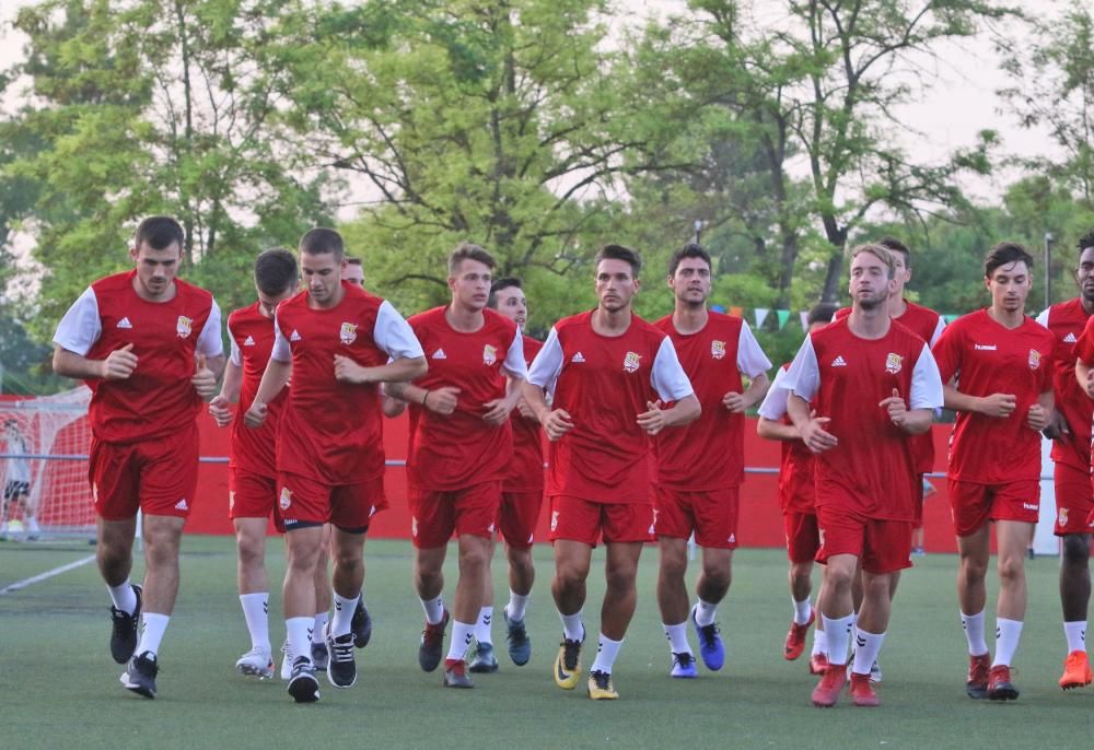 Primer entrenament del Manresa 2019-2020