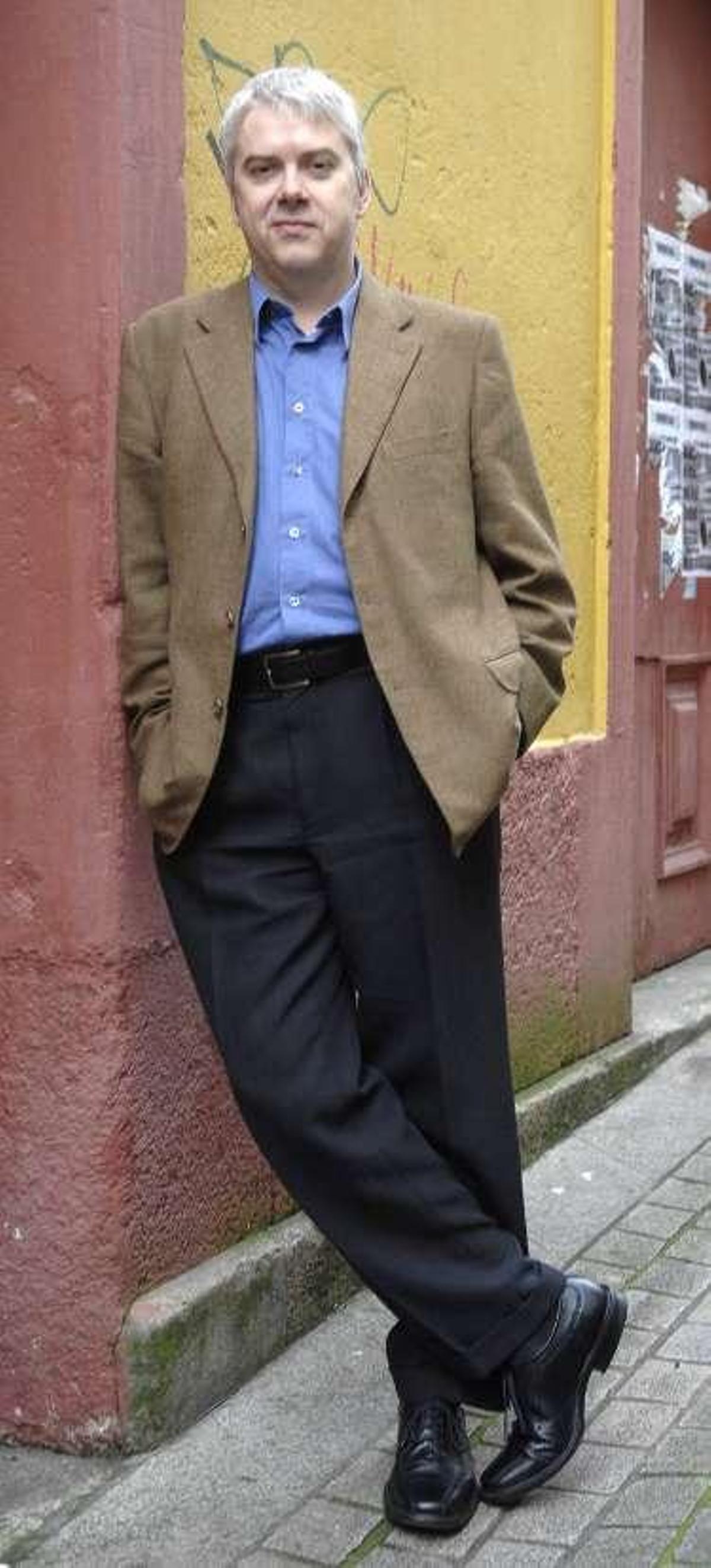 Javier Cudeiro imparte clases en la Universidade de A Coruña.  // F.M.