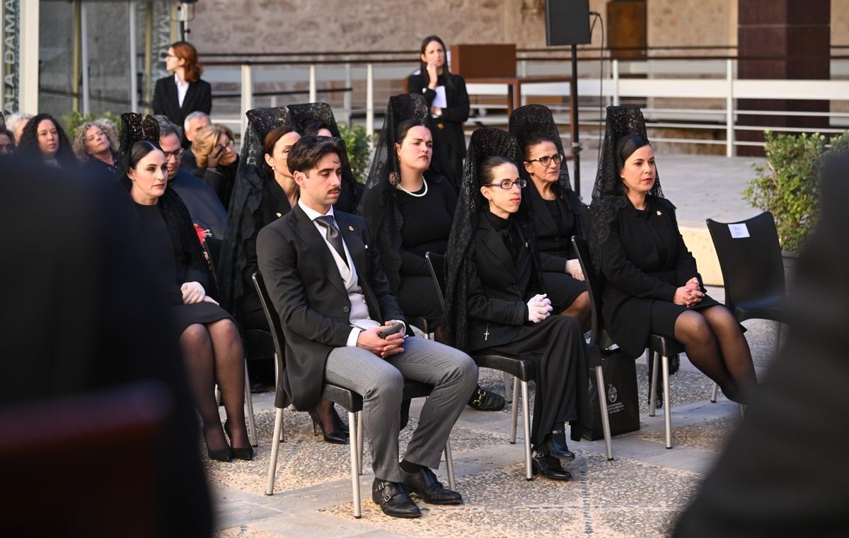 Así ha sido el acto cívico en el Palacio de Altamira de Elche para poner en valor la Trencà del Guió Así ha sido el acto cívico en el Palacio de Altamira de Elche para poner en valor la Trencà del Guió