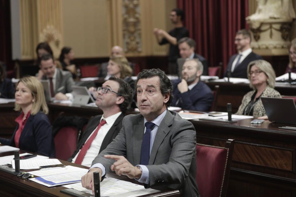 Pleno del Parlament del día 18 de febrero de 2020